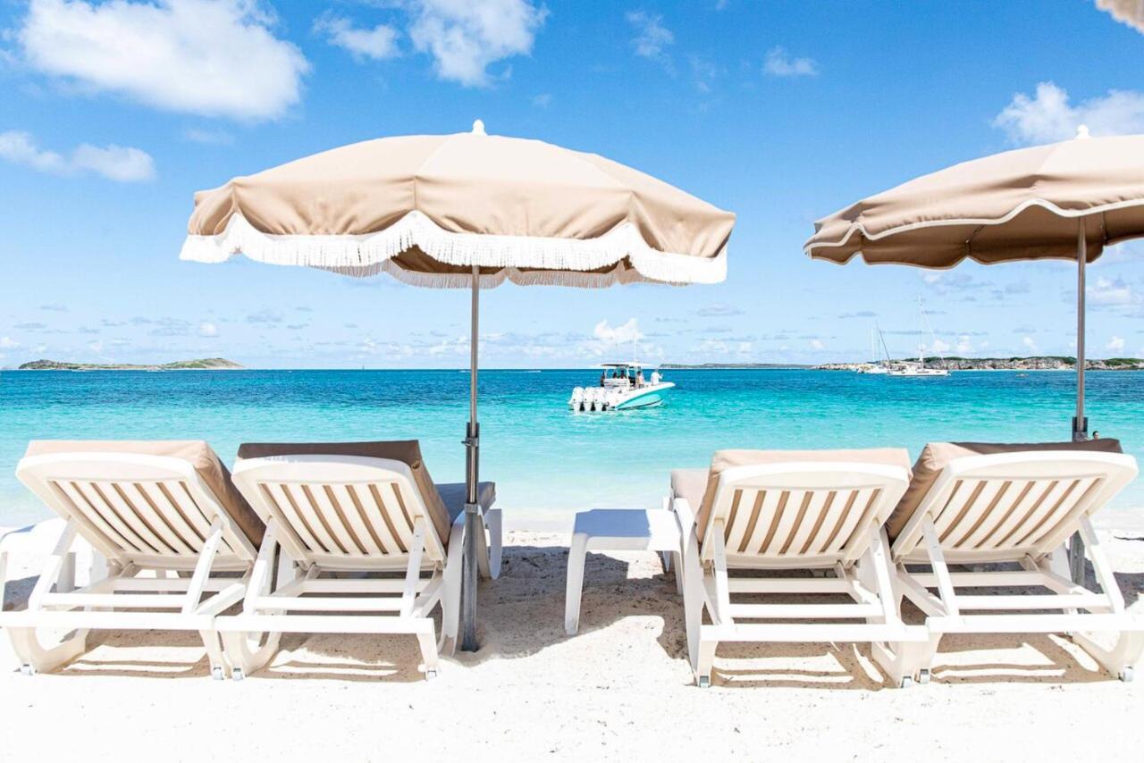 Top Floor Unit 520 Ft2 - 48 M2 With Stunning Dominant View On Ocean, St Barth, Orient Bay Cul de Sac Exterior foto