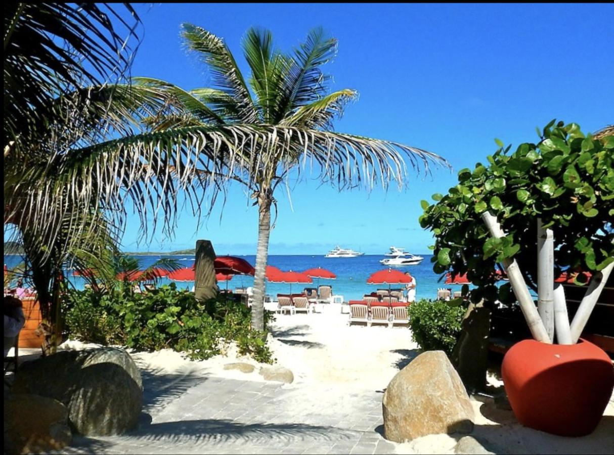 Top Floor Unit 520 Ft2 - 48 M2 With Stunning Dominant View On Ocean, St Barth, Orient Bay Cul de Sac Exterior foto